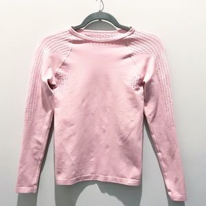 Women’s Pink Nike L/S Shirt-Sz S/M